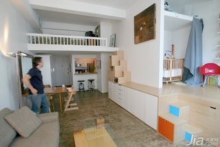 简约风格小户型经济型40平米客厅沙发海外家居