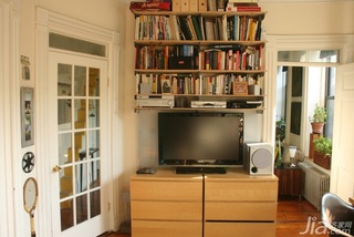 欧式风格三居室经济型110平米书房书桌海外家居
