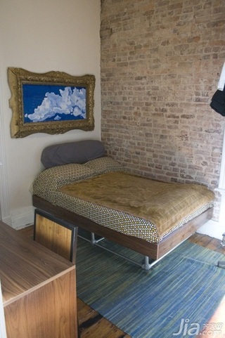 欧式风格三居室古典经济型110平米卧室床海外家居