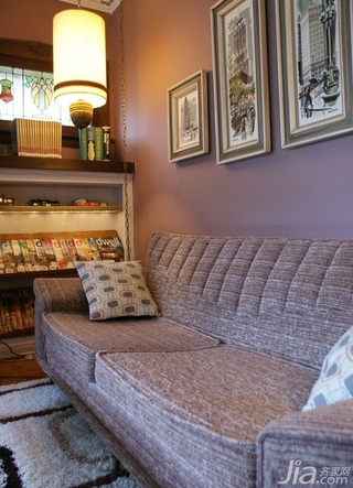 欧式风格公寓经济型110平米客厅沙发海外家居