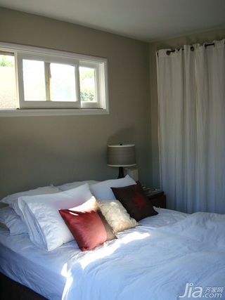 欧式风格公寓舒适经济型110平米卧室床海外家居