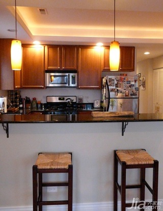 简约风格公寓经济型120平米厨房吧台灯具海外家居
