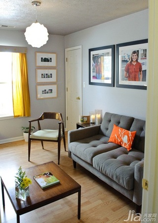 简约风格公寓经济型120平米客厅照片墙沙发海外家居