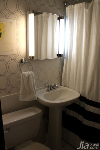 混搭风格公寓经济型110平米卫生间洗手台海外家居