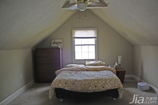 混搭风格别墅经济型100平米卧室床海外家居