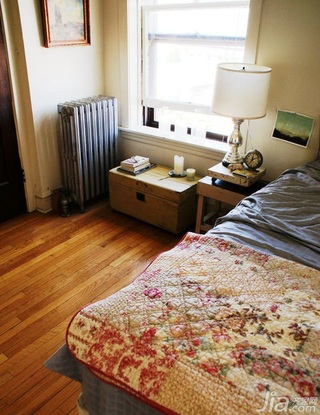 新古典风格公寓经济型60平米卧室床海外家居