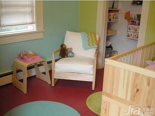 简约风格小户型经济型儿童房婴儿床效果图