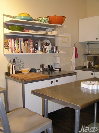 简约风格公寓经济型60平米厨房餐桌海外家居