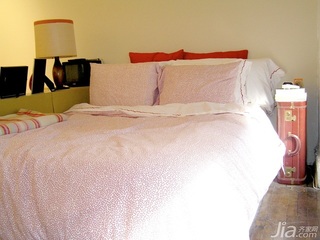 简约风格公寓舒适经济型60平米卧室床海外家居