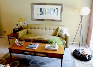 美式乡村风格别墅经济型130平米客厅沙发海外家居