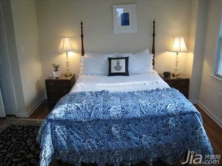 新古典风格公寓舒适经济型90平米卧室床海外家居