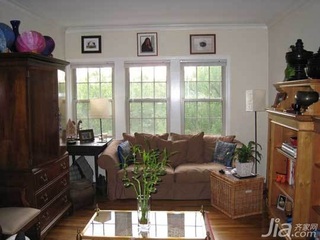 新古典风格公寓经济型90平米客厅沙发海外家居