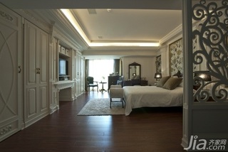 简约风格公寓富裕型140平米以上卧室隔断床台湾家居