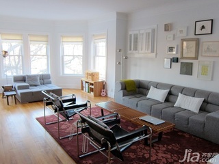 简约风格公寓经济型110平米客厅沙发背景墙沙发海外家居