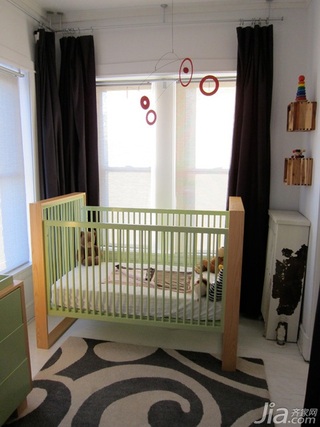 简约风格公寓经济型110平米儿童房儿童床海外家居