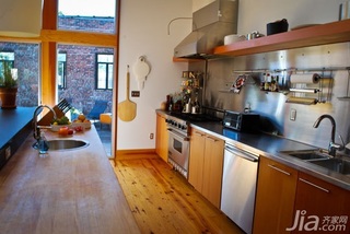 简约风格公寓富裕型140平米以上厨房橱柜海外家居