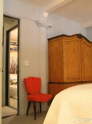 欧式风格复式舒适富裕型140平米以上卧室床海外家居