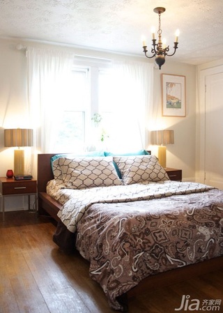 欧式风格别墅富裕型130平米卧室床海外家居