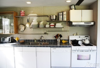 简约风格二居室简洁富裕型厨房橱柜海外家居
