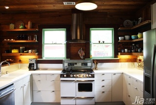 简约风格复式简洁富裕型厨房吊顶灯具海外家居