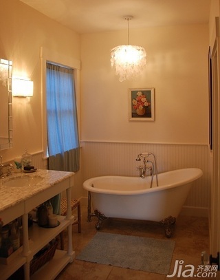 混搭风格三居室简洁富裕型卫生间吊顶洗手台海外家居