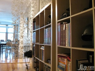 简约风格公寓经济型140平米以上书房书架海外家居