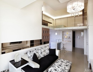 简约风格小户型经济型60平米客厅吧台沙发婚房台湾家居