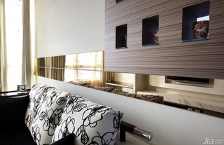 简约风格小户型经济型60平米沙发背景墙婚房台湾家居