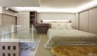 简约风格小户型经济型60平米卧室吊顶床婚房台湾家居