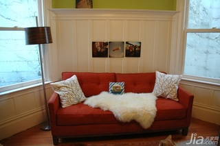混搭风格公寓经济型70平米客厅沙发图片