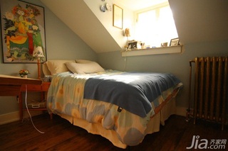 简约风格别墅经济型110平米卧室飘窗床海外家居