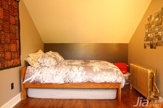 简约风格别墅经济型110平米卧室照片墙床海外家居