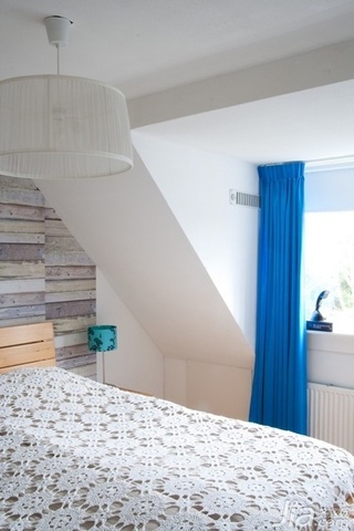 田园风格公寓经济型120平米卧室床海外家居
