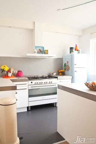 田园风格公寓经济型120平米厨房橱柜海外家居