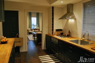 简约风格复式简洁富裕型厨房橱柜海外家居