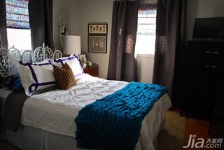 混搭风格公寓经济型110平米卧室床海外家居