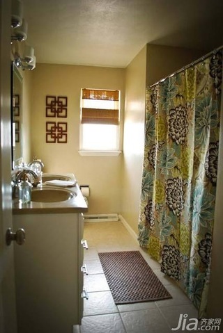混搭风格公寓经济型110平米卫生间洗手台海外家居