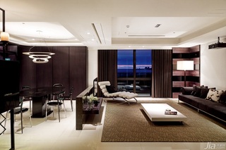 简约风格二居室豪华型140平米以上客厅吊顶茶几台湾家居