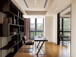 简约风格二居室豪华型140平米以上书房吊顶书桌台湾家居