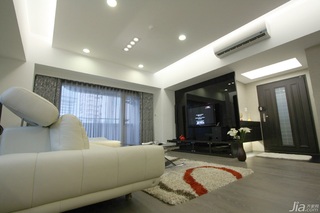 简约风格公寓富裕型140平米以上客厅吊顶电视柜台湾家居