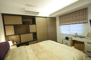 简约风格公寓富裕型140平米以上卧室吊顶床台湾家居
