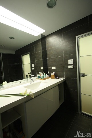 简约风格公寓富裕型140平米以上卫生间洗手台台湾家居