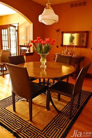 新古典风格公寓经济型100平米餐厅餐桌海外家居