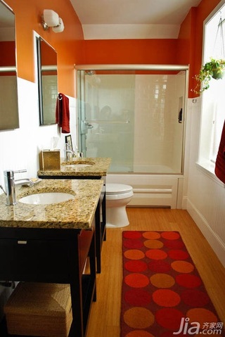 新古典风格公寓经济型100平米卫生间洗手台海外家居