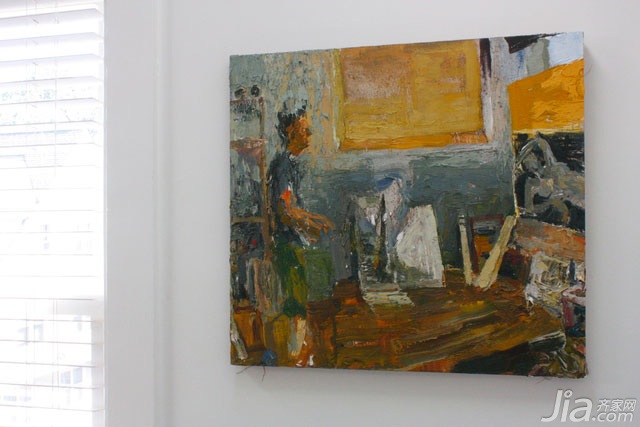 复式装修,60平米装修,经济型装修,欧式风格,海外家居,装饰画

