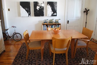 新古典风格公寓经济型80平米餐厅餐桌海外家居