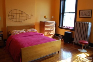新古典风格公寓经济型80平米卧室床海外家居