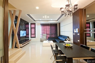 波普风格公寓富裕型140平米以上餐厅吊顶餐桌台湾家居