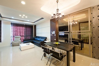 波普风格公寓富裕型140平米以上餐厅餐厅背景墙餐桌台湾家居