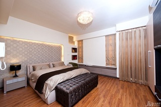 波普风格公寓富裕型140平米以上卧室卧室背景墙床台湾家居